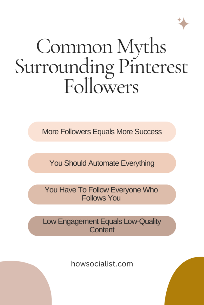 Common Myths Surrounding Pinterest Followers
